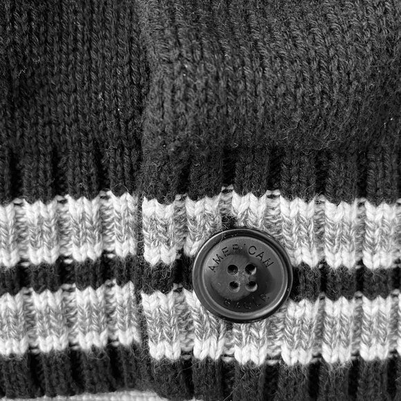 American Eagle Outfitters Mens Dk.Blue Cotton Knit Casual Office Cardigan- Sz- L - Picture 9 of 16